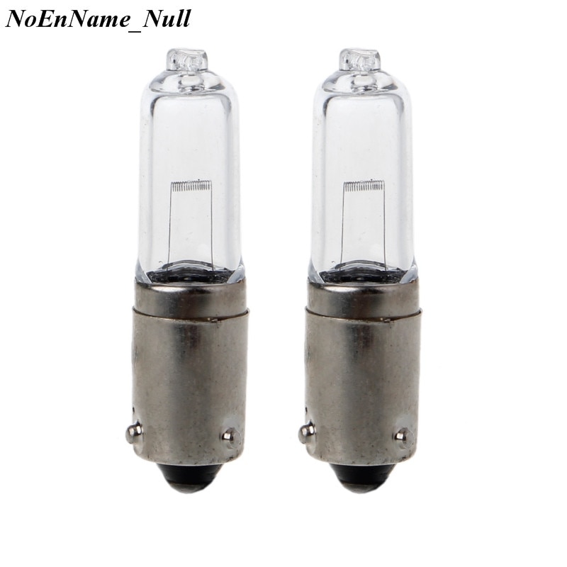 2x BAY9S H21W Halogeenlamp Backup Indicator Fog Auto Lamp 12V 1.9A 250LM