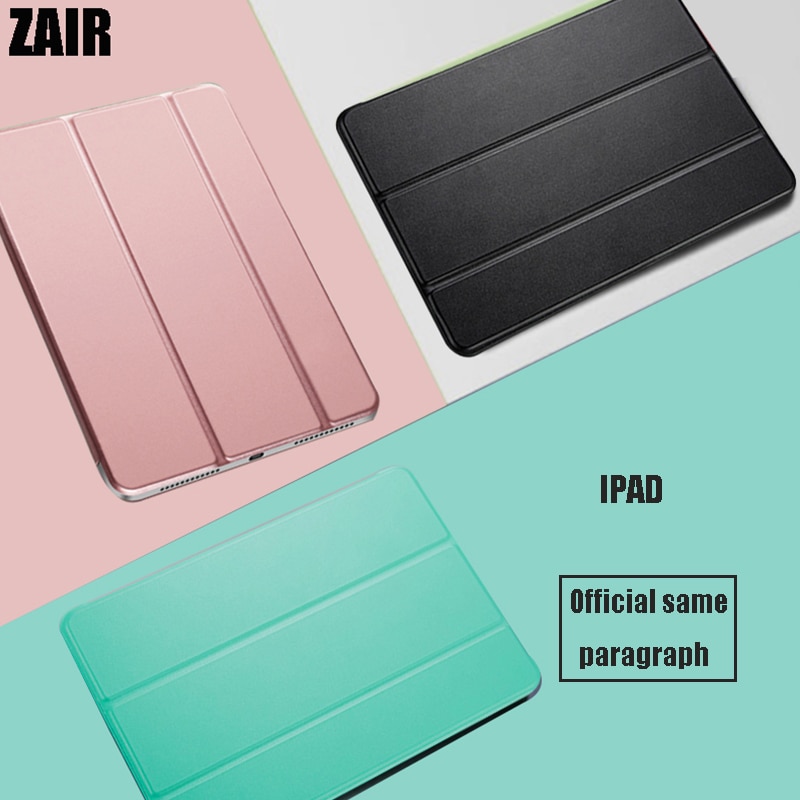 Tablet case For iPad Air 1 2 3 9.7 Free Fast Free Return Wake Sleep Smart Leather Flip Stand Tri-fold Cover