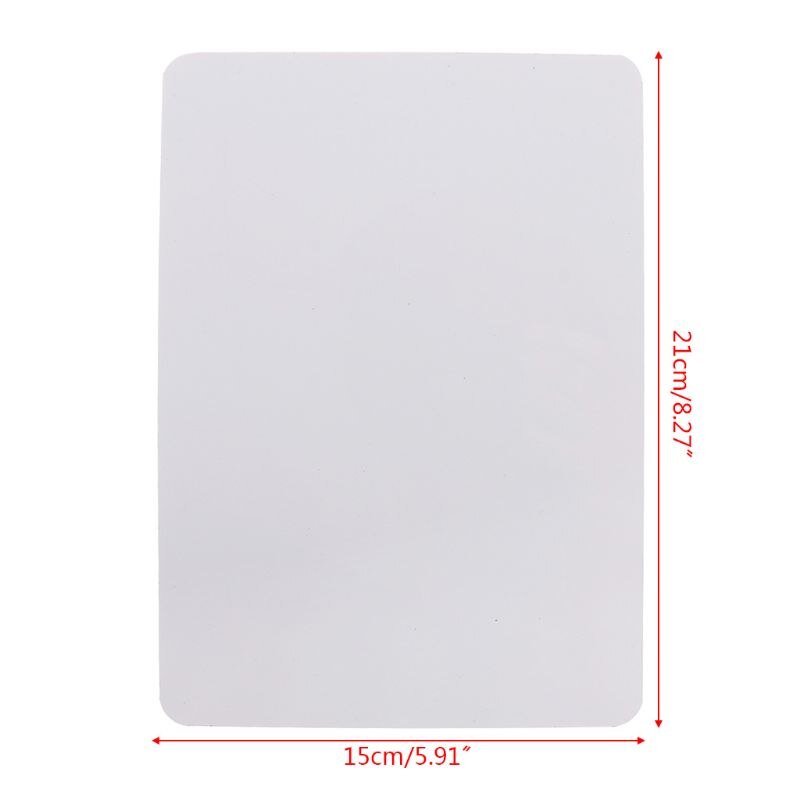 neue A5 Magnetische Whiteboard Kühlschrank Zeichnung Aufnahme Nachricht Bord Kühlschrank Memo Pad 210x150mm