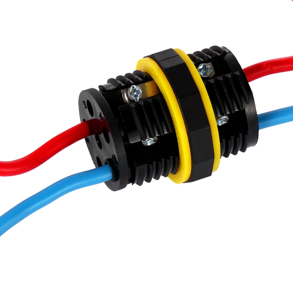 IP68 Waterproof Cable Connector 2/3/4/5 Pin Electrical Sealed Retardant AC Junction Box Wire Connectors Underwater Wiring Dropsh