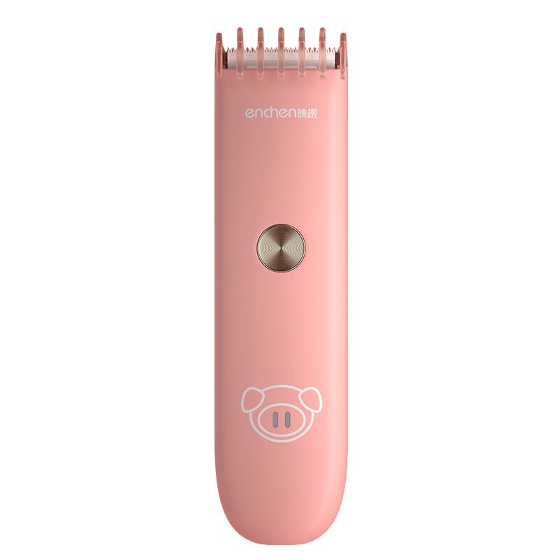 Newborn Baby Hair Clipper Children Hair Clippers Electric Quiet Trimmer Kids Silent Cutting Machine Infant Women Hair Cutting: YOYO Pink