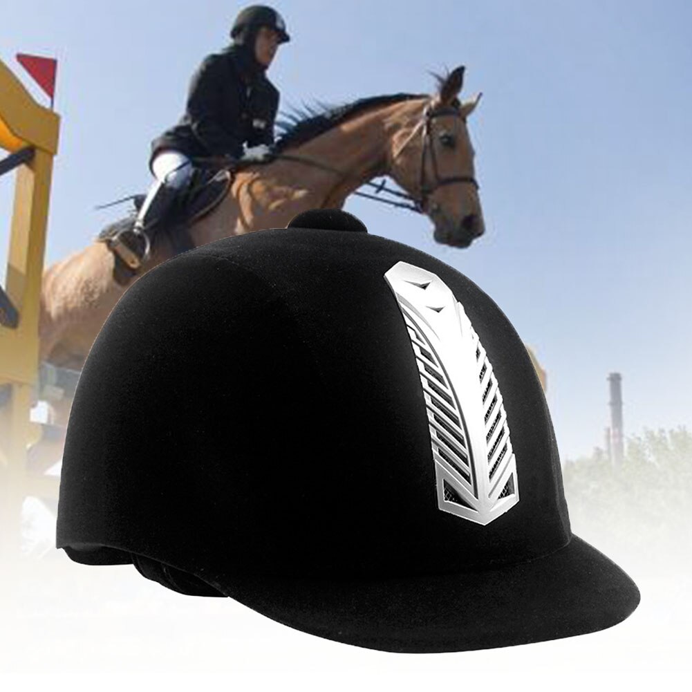Women Men Safety Half Cover Sports Protective Anti Impact Cap Equestrian Helmet Adult Horse Riding Guard Hat Horse Equipment: 60cm