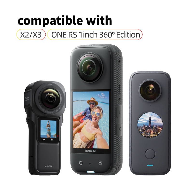 microfono inalambrico para Insta360 One X2, Insta360 X3 microfono inalambrico audio, no necesita adaptador de microfono, sonido hifi reduccion de ruido, 360 action camera Accesorio