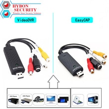 HYBON Einfach Deckel Video DVR USB 2.0 TV DVD VHS DVR Erfassen Adapter Einfacher Kappe USB Video zu erfassen Gerät für Sieg7 /8/10/XP/Aussicht