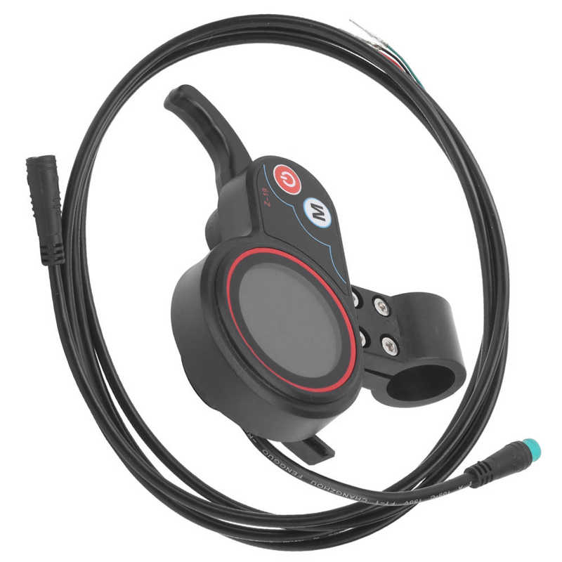 Electric Motor Controller with Wire Motor Controller LCD Display Easy To Install for Electric Mountain Bikes Electric Cars