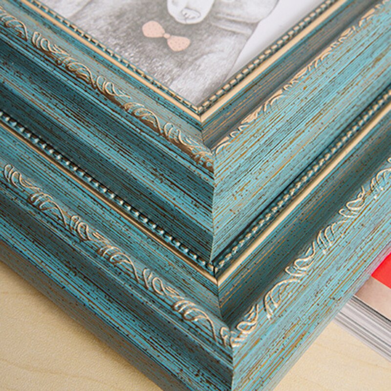 Marco de foto de decoración de mesa de estilo moderno nórdico, cuadro de 6 pulgadas, para sala de estar, dormitorio, fotos familiares, cuadros de pintura,