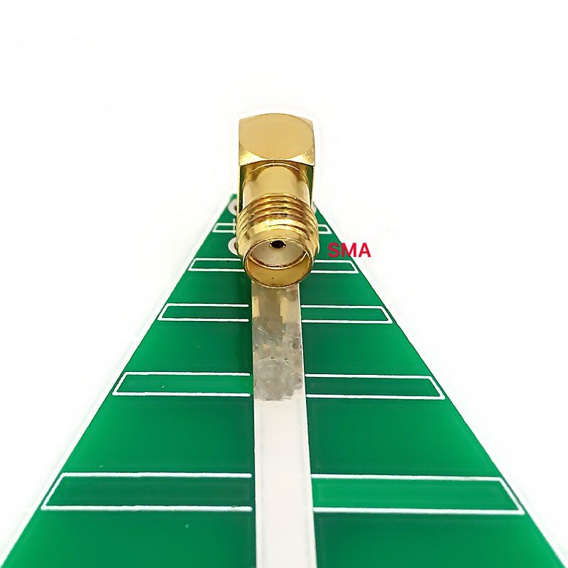 Uwb log periodisk antenn 740-6000 mhz ultra bredband logperiodisk antenn