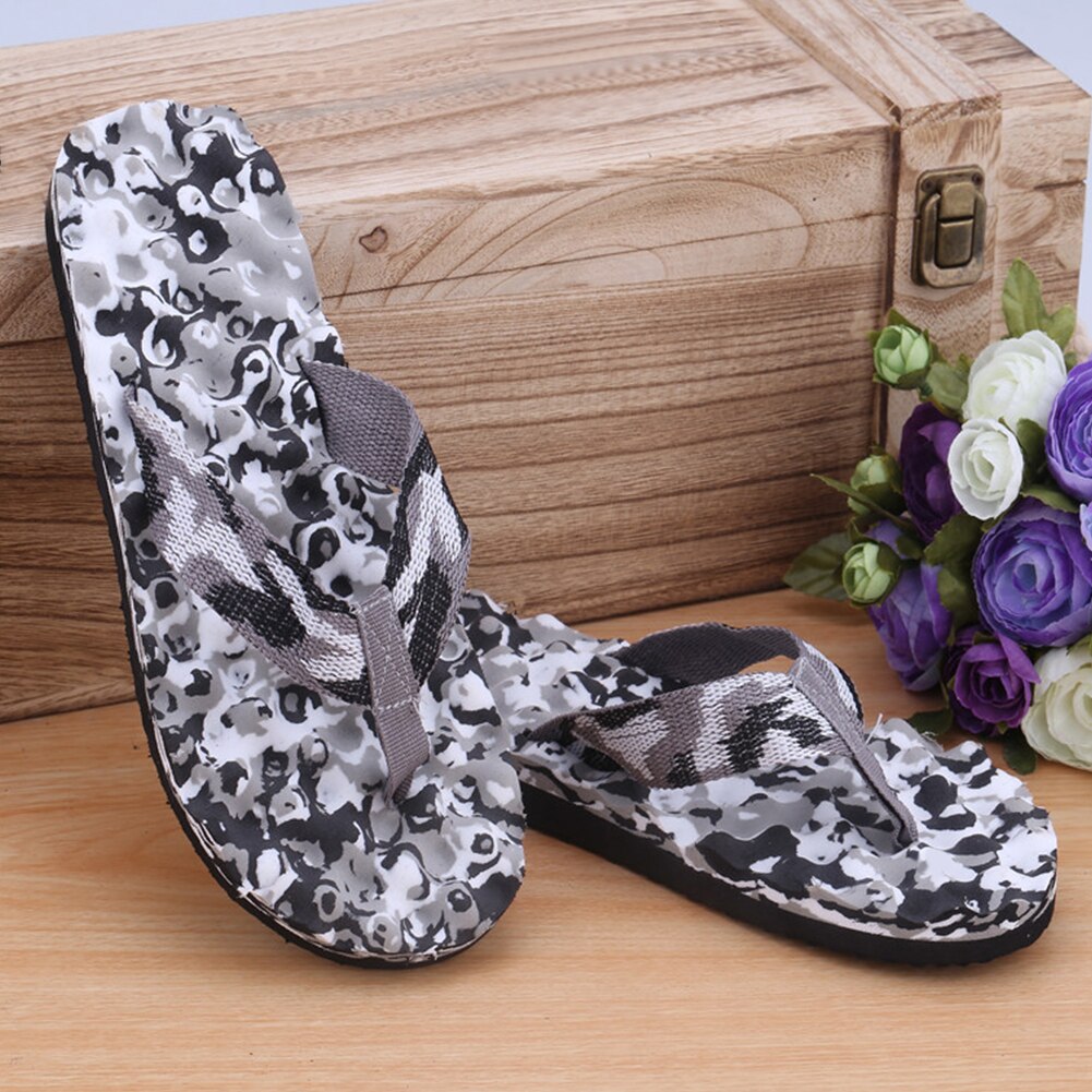 Heren Zomer Strand Dragen Flip Plops Sandalen Slipper Outdoor Dragen Slippers Camouflage Strand Slippers Schoenen