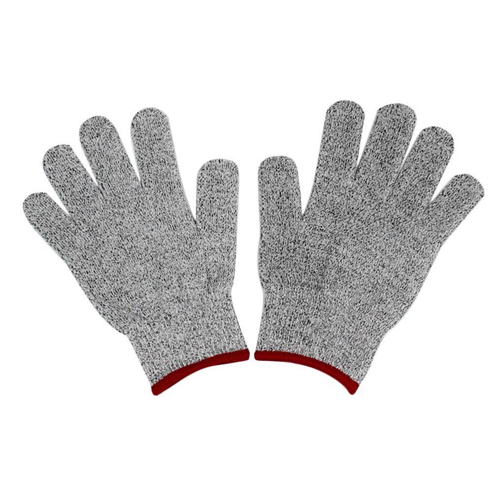anti-taglio Guanti di Maglia macellaio taglio-resistente Guanti Di Sicurezza Guanti di Sicurezza Antitaglio pugnalare Resistente Filo di Acciaio inossidabile di Metallo LESHP Pezzo