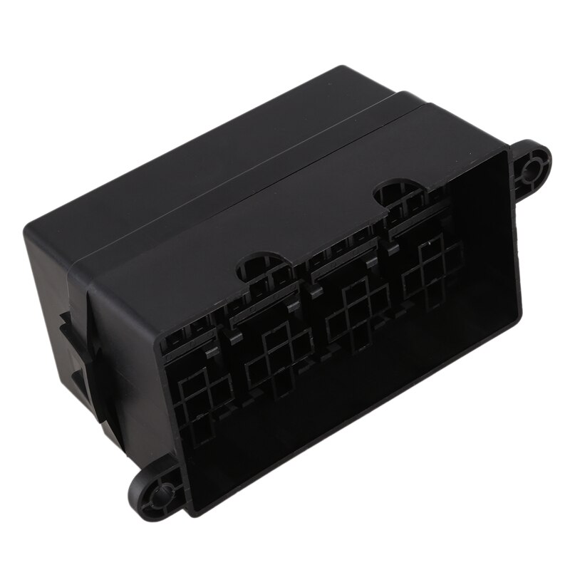 -Caja portafusibles de cuchilla de 12 vías con terminales de pala y fusible 4 Uds 4 pines de 12V 40a relés para remolque y barco de camión de coche