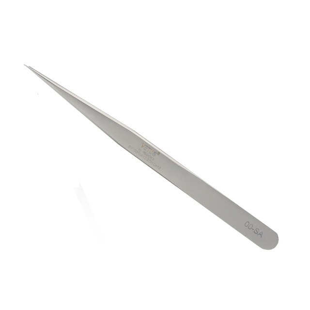 VETUS Stainless Steel Tweezers High Precision set Eyelash Extension 3d Eyelashes Extensions Vetus Tweezer Tools Pincet: 00 SA