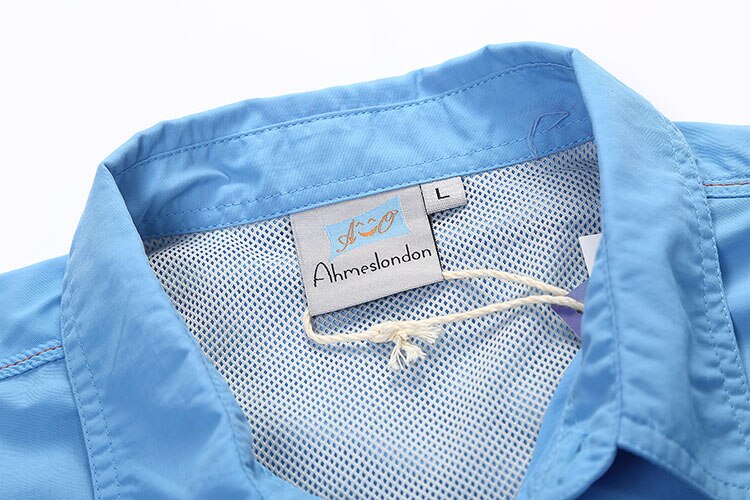 Camisa de pesca de secado rápido para hombre, ropa de rendimiento para exteriores, UPF45, UV, talla de EE. UU., M-2XL