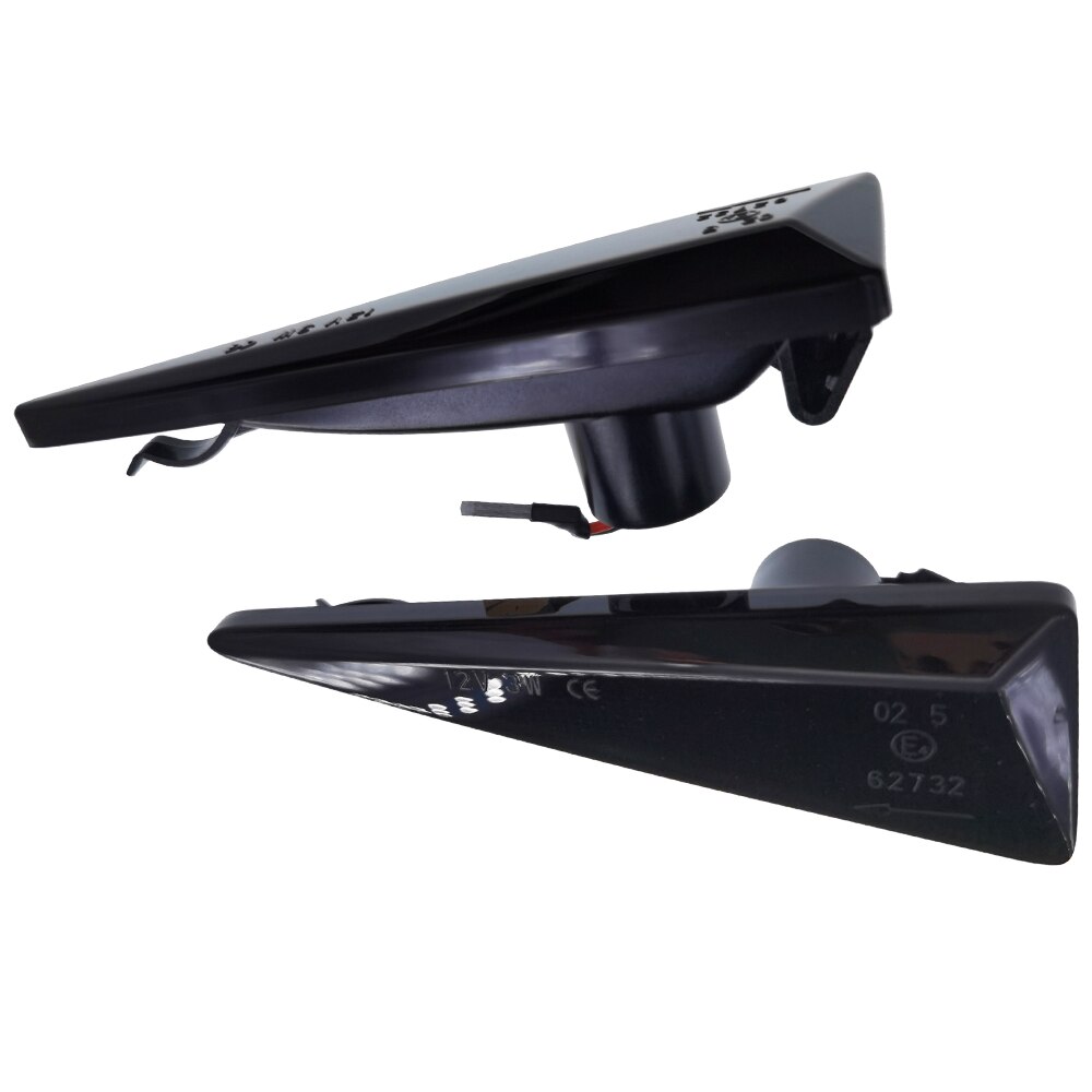 2 stuks dynamische led zijmarkeringslichten met knipperlichten voor renault espace  mk4 vel satis wind avantime megane 2 scenic 2 espace 4