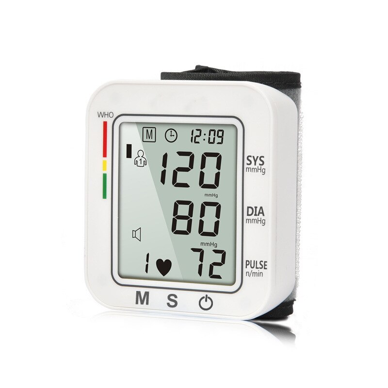 Usb Oplaadbare Bloeddrukmeter Engels Voice Automatische Elektrische Pr Tonometer Digitale Lcd-scherm Bloeddrukmeter