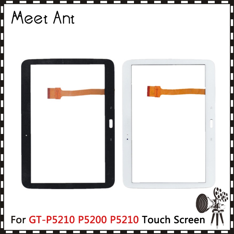 10.1&quot; For Samsung Galaxy Tab 3 10.1 GT-P5210 P5200 P5210 Touch Screen Digitizer Sensor Front Outer Glass Lens Panel