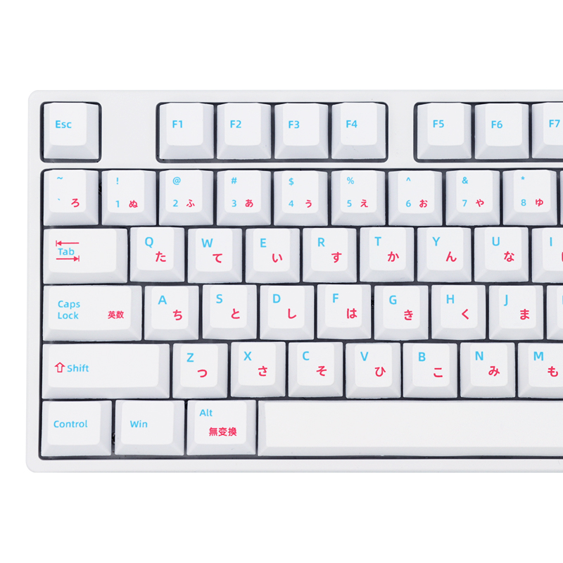136 key caps Dye Sub Japanese PBT keycaps Sushi White Theme keycap For GMK Mechanical Keyboard gk61/64/68/84/tkl87/96/98/108