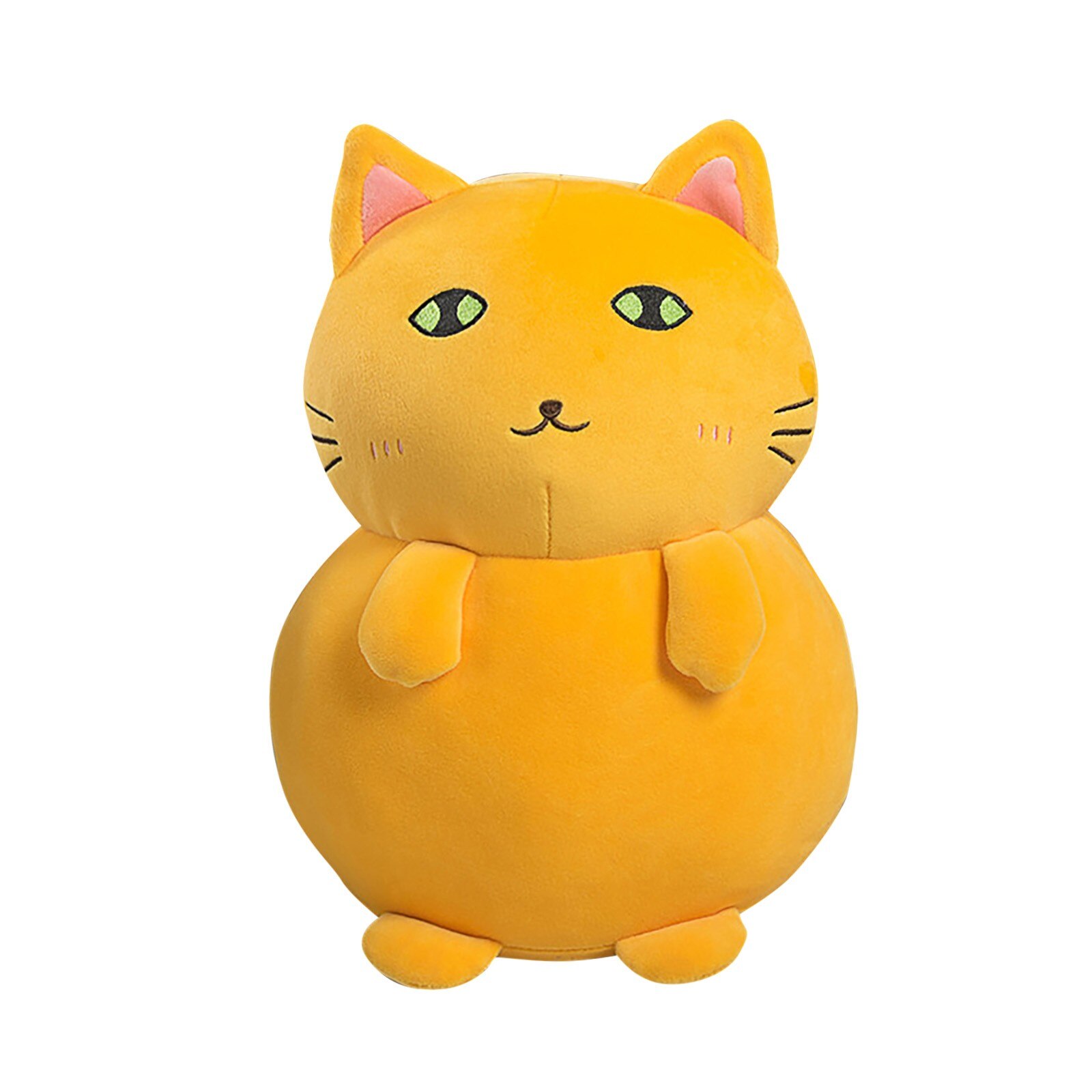 Cute Blessing Cat Plush Toy Pillow Bread Black Cat Doll Sleeping Pillow Comfortable Interesting Birthday