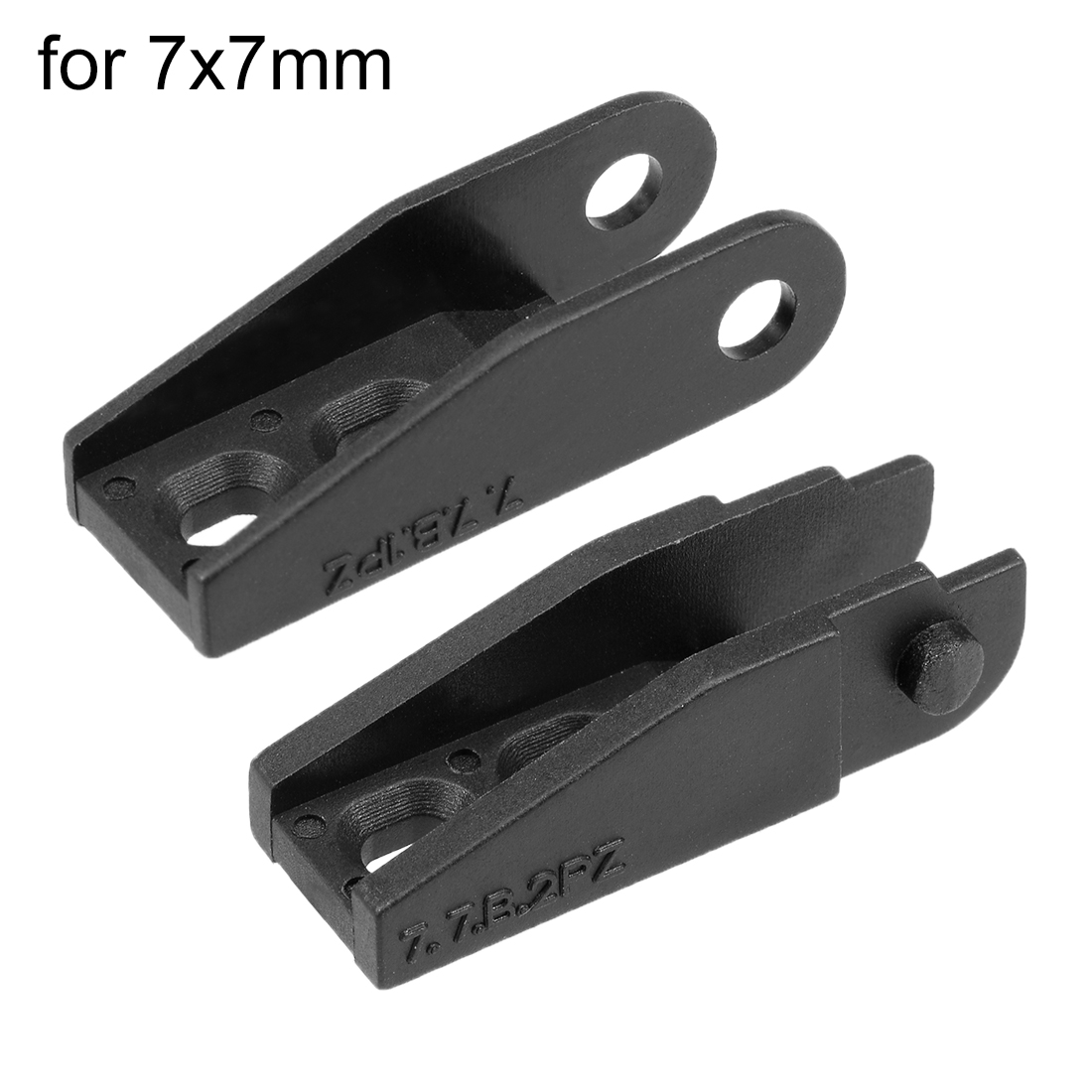 Connecteur d'extrémité de chaîne de traînée uxcell pour les Joints de chaîne de traînée de chaîne de transporteur de câble de 7x7mm 4 ensembles
