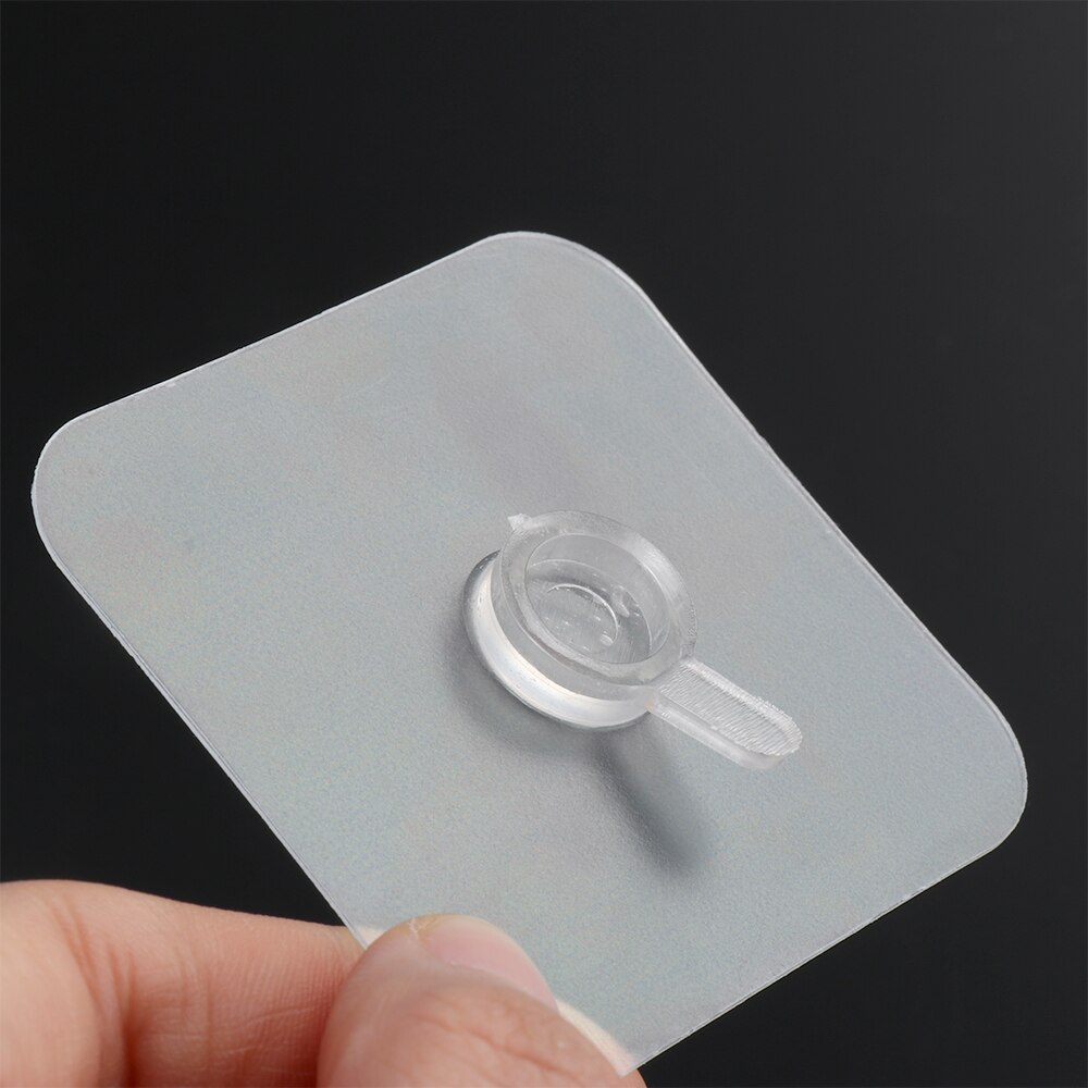 10Pcs Seamless Strong Self Adhesive Hook Holder Wall Hanger Hanging kits For Photo Frame Painting Picture Poster Clock No Drill