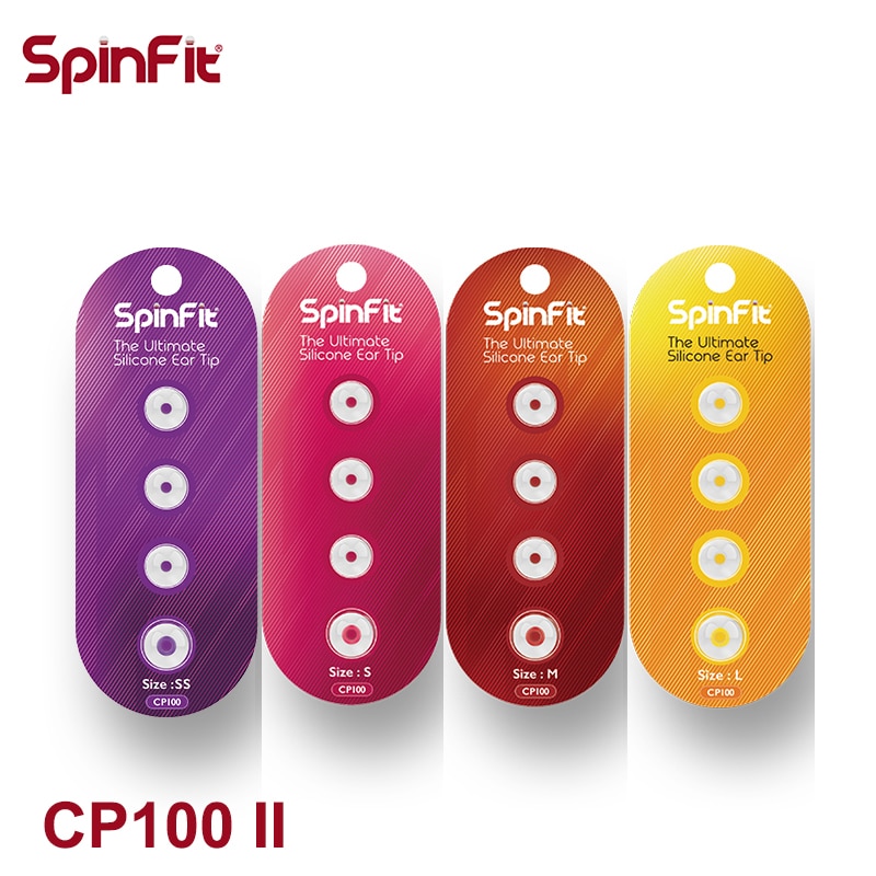 Dunu Spinfit CP100 CP800 CP145 (1 Kaart) gepatenteerde 360 Graden Gratis Rotatie Siliconen Oordopjes CP100 CP-100 CP-145 CP-800 (2 Pairs)