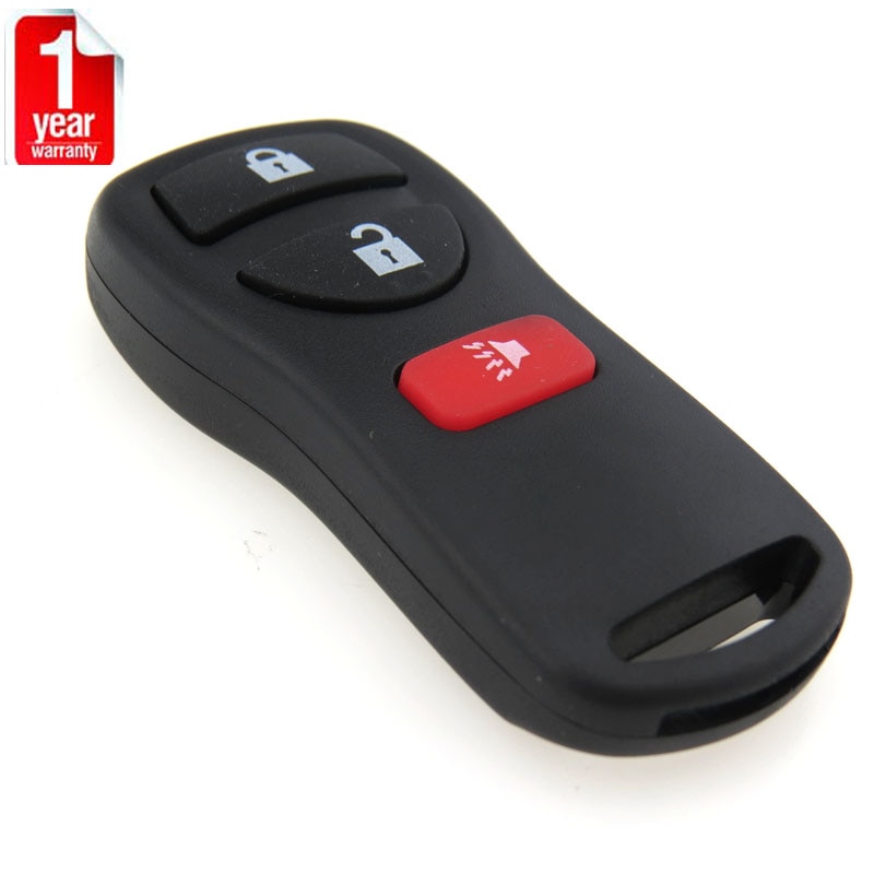 3 Button Remote Key Fits For Nissan Armada Xterra Pathfinder Frontier Quest Titan Murano INFINITI FX35 QX4 + Electronic battery