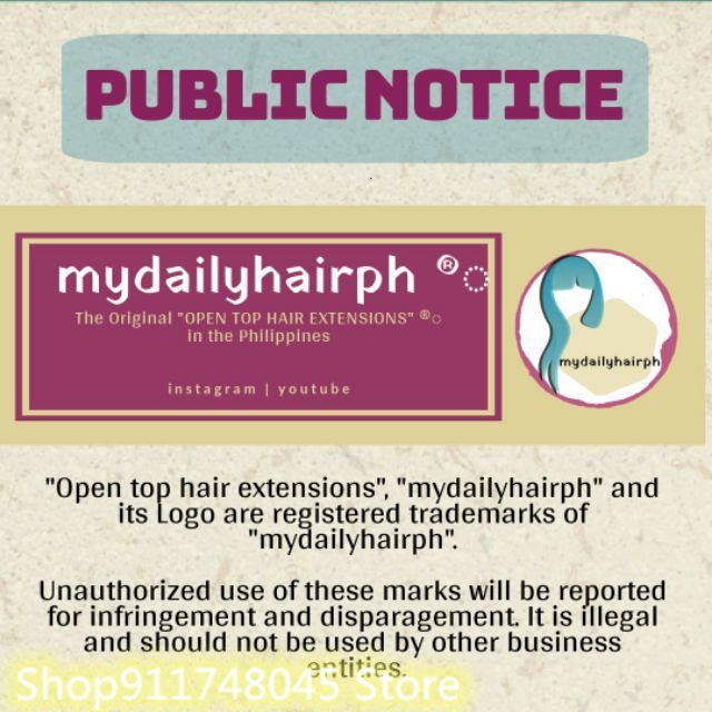 Cola de Caballo , 24 ", recta o ondulada (4 sombras)