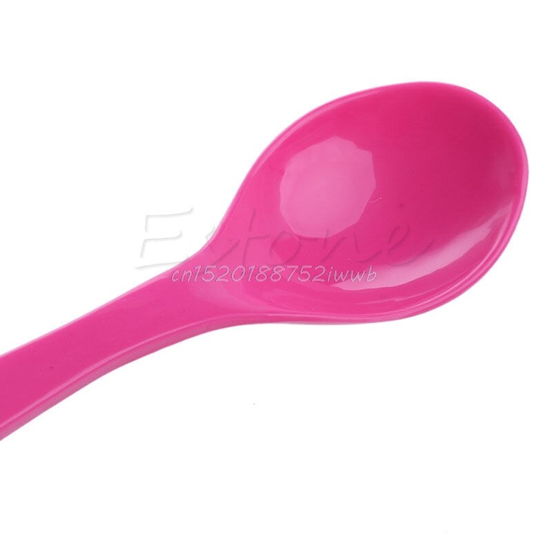 12 st babyskedar set babysmåbarn matande mat plastskedar populära  #t026#