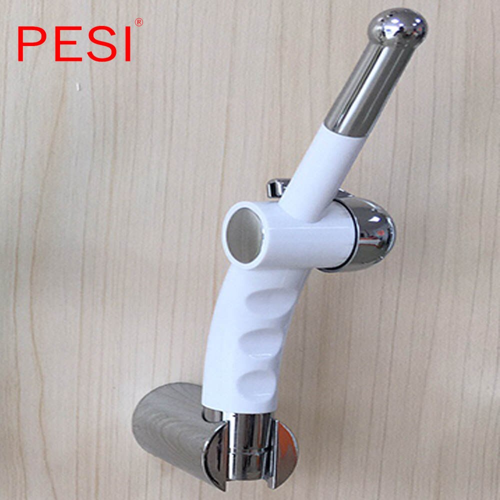 Bidet Doek Luier Sproeier, Hand Held Bidet Sproeier Set, Abs Luier Sproeier Voor Wc, , in Chroom.: White