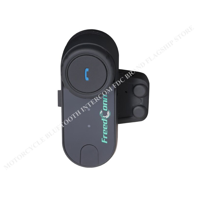 FreedConn 3 Riders Speaker Motorcycle Intercom BT Bluetooth Wireless Interphone Helmet Headset with FM Radio + Soft Earphone