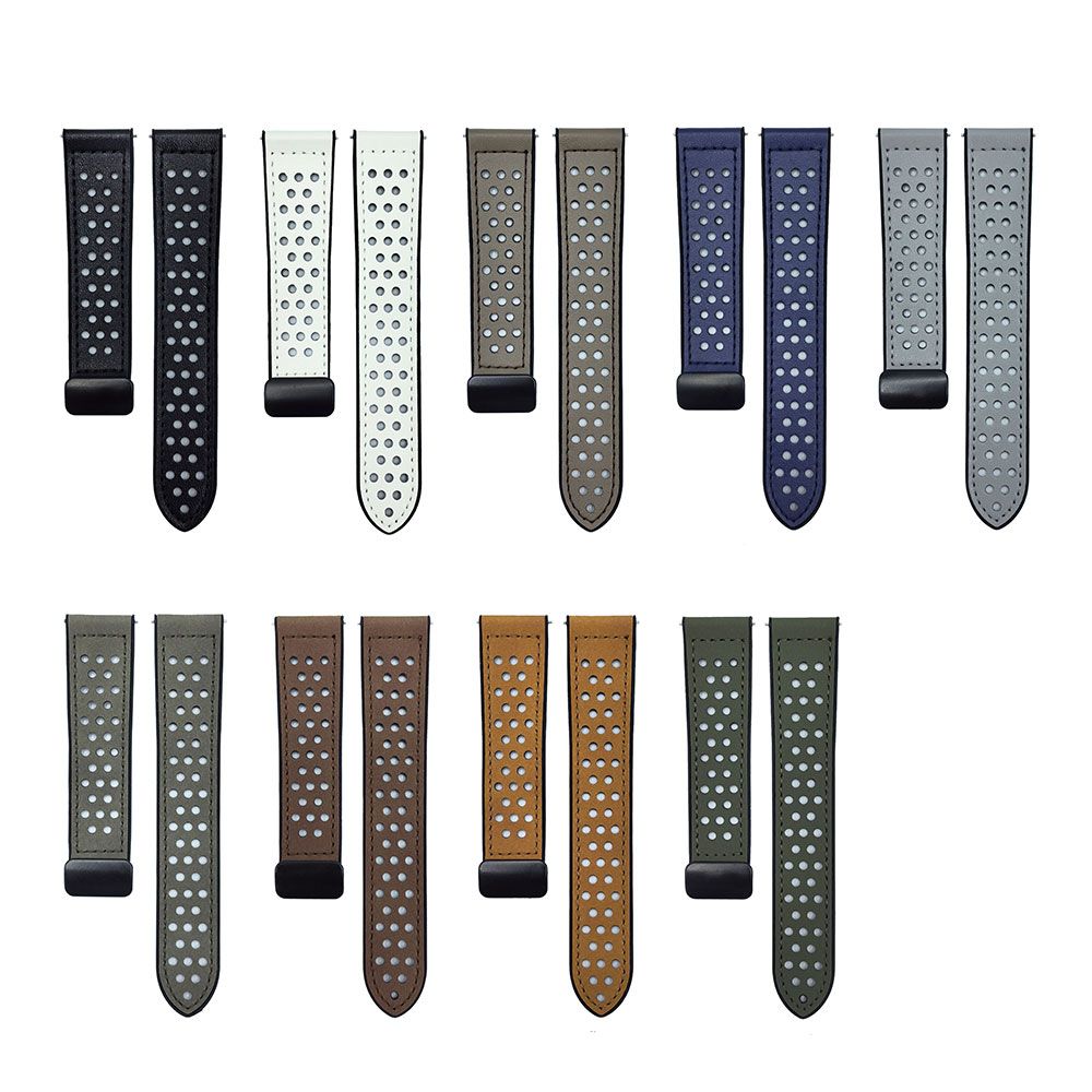 Magnetische band voor Apple Watch 10 Ultra 9 8 7 6 5 4 3 SE Ademende siliconen lederen band iWatch 49 mm 46 mm 42 45 41 mm 44 mm 40 mm