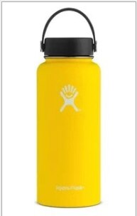GH Stainless Steel Water Bottle Hydro Flask Water Bottle Vacuum Insulated Wide Mouth Travel Portable Thermal Bottle 32oz/40oz: 40oz(1100ML) / E