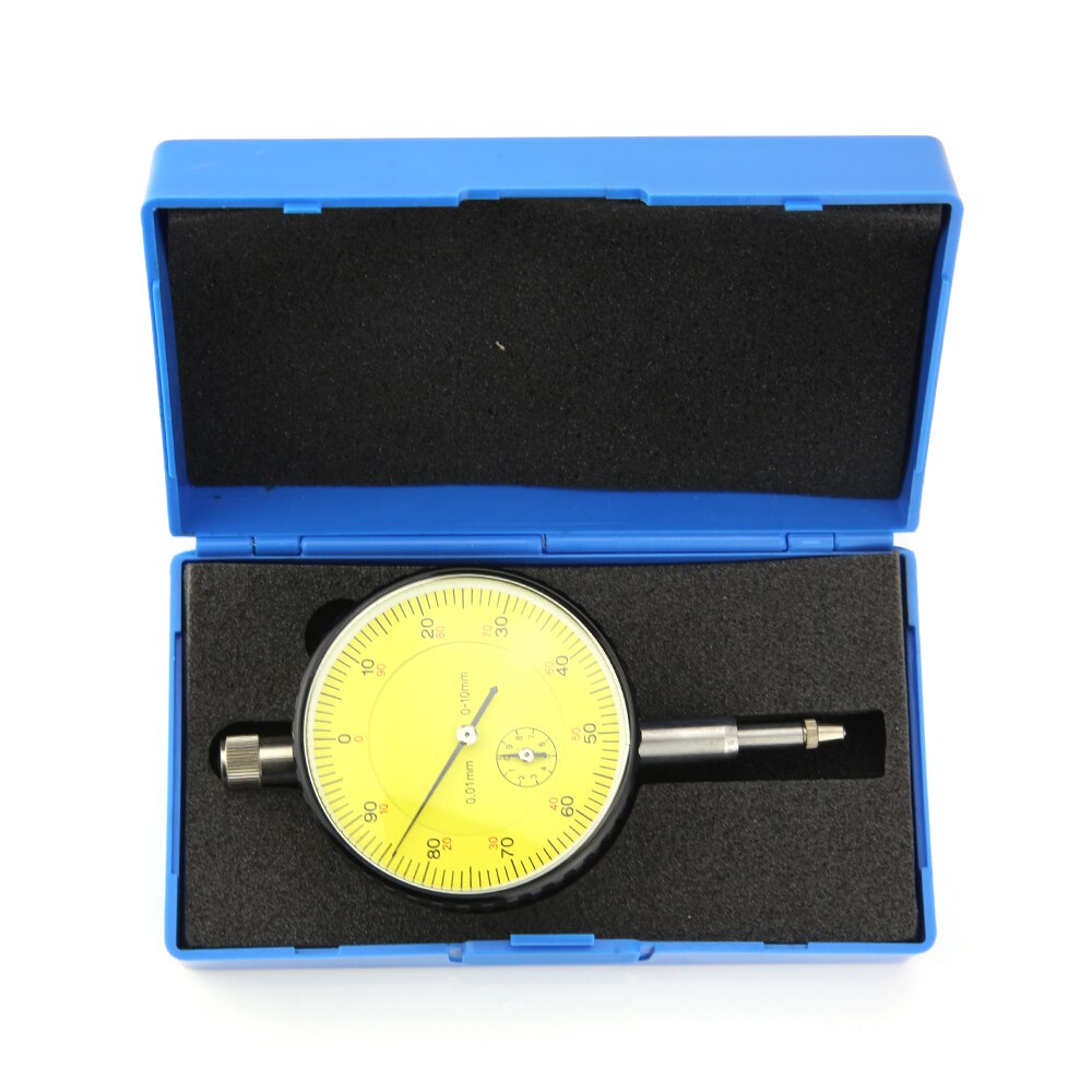 Precision 0.01mm Dial Indicator Gauge 0-10mm Meter Precise 0.01mm Resolution Indicator Gauge mesure instrument Tool dial gauge