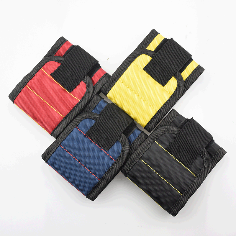 1pc magnetische polsbandjes, handwikkels, gereedschapstas, verstelbare elektriciens pols, schroeven, spijkers, boorhouder, riem, armband voor thuisreparaties
