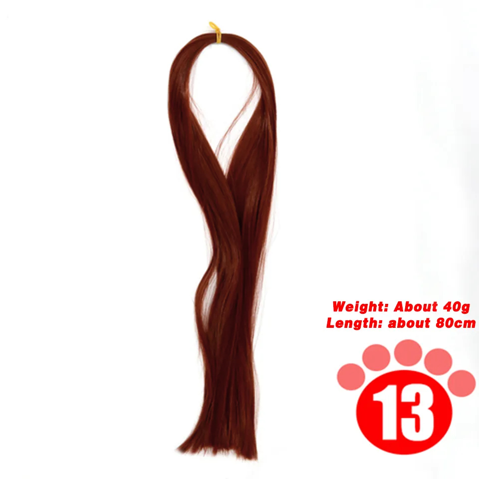 Peluquería de muñeca BJD/SD, fibra de nailon sintética resistente al calor, 1/3 1/4 1/6 1/12, muñeca tejida a mano, cabello modificado DIY para injerto: Ejército verde