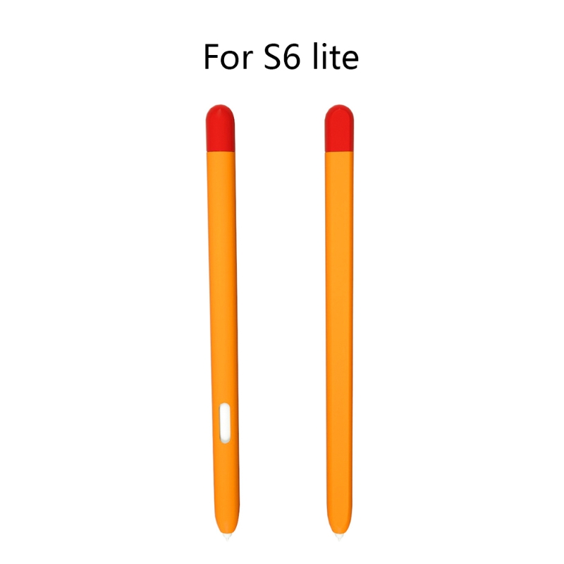 Anti-lost Cap Holder Nib Cover For Touch Screen Pen Tab S6 / S7 Multiple Colors: Orange-S6lite