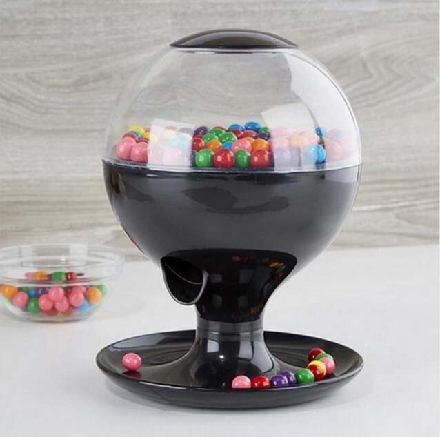 Bryllup slik dispenser automatisk sensor plast vintage gumball maskine mini tyggegummi slik maskine