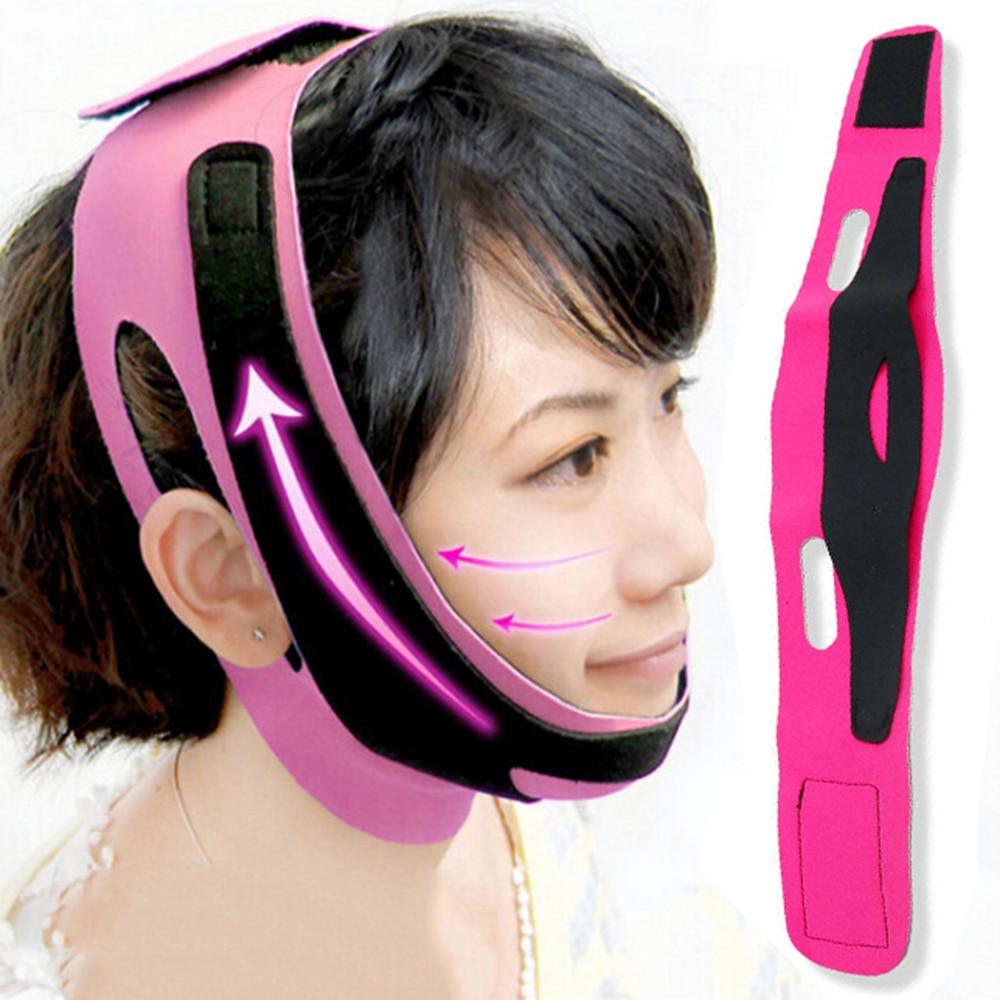 Mentonnière en V pour le visage, masque Anti-rides, accessoire de beauté, amincissant