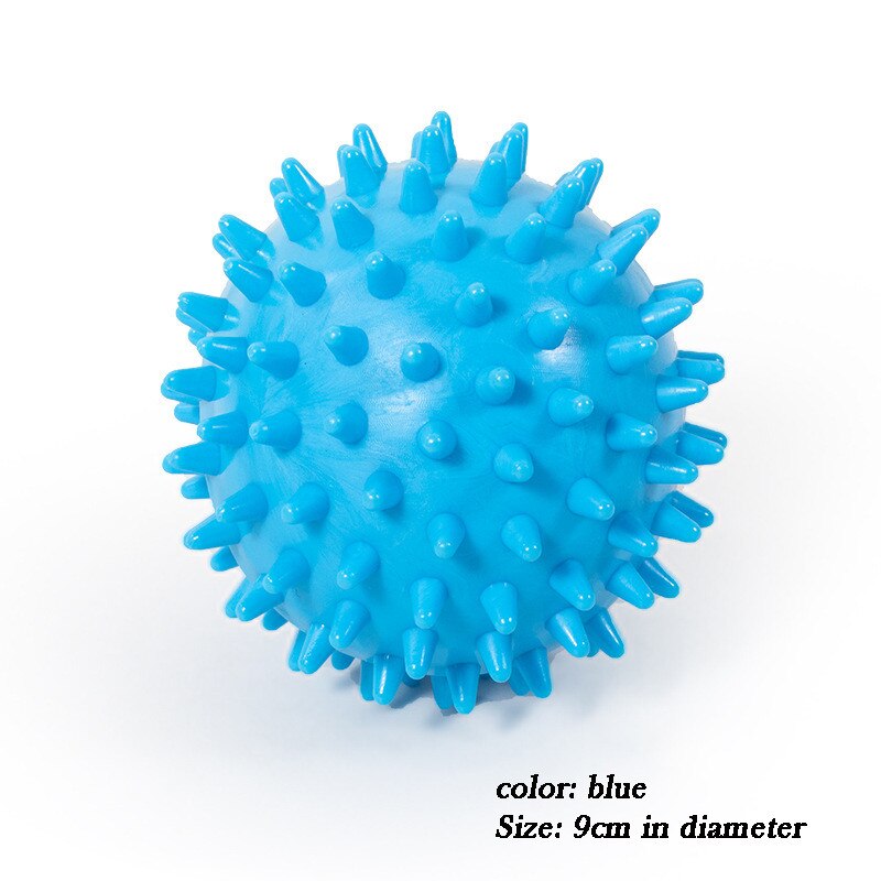 Yoga Fascia Grip Ball Foot Arm Waist Massage Relieve Stress Acupoint Pvc Hedgehog Balls Bodybuilding Whole Body Massage Unisex