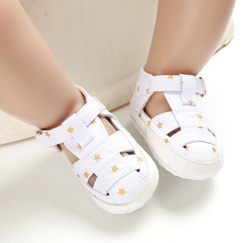 Baby Jongens Sandalen Zomer Baby Jongens Print Ademende Anti-Slip Schoenen Sandalen Peuter Zachte Zolen 0-18 monthes