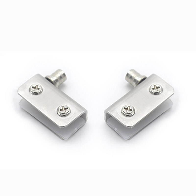 Multifunctional stainless steel glass hinge glass display cabinet door upper and lower door clamp hinge cabinet door hinge tool