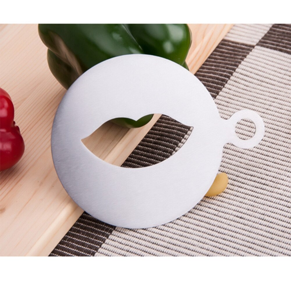 Coffee Decorating Stencils Stainless Steel Coffee Art Stencils Barista Template for All Kinds of Mousse Cut Cake Birthday Cake