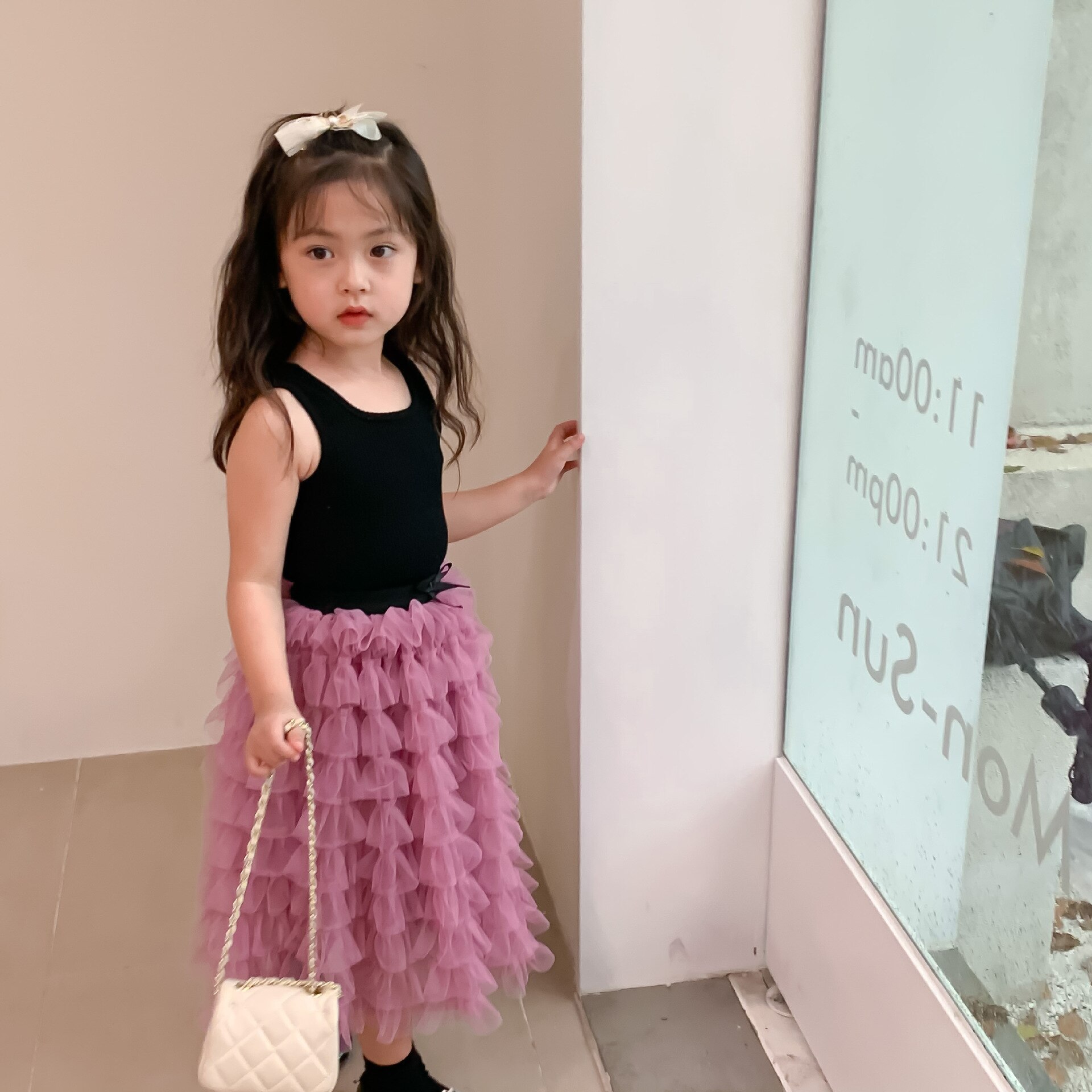 2022 estate nuovi vestiti per bambini ragazze principessa dolce torta gonne alla moda