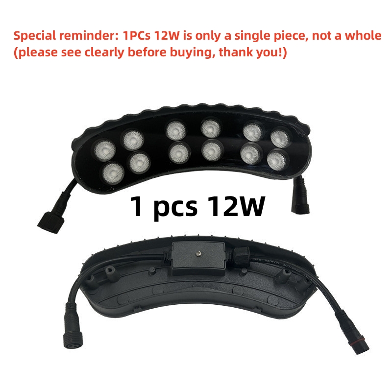 1 stks 12 W Boom Holding Lamp Outdoor IP65 Waterdichte Tuin Spot Ondergrondse Lampen Landschap Verlichting AC85-265V DC24V RGB Licht