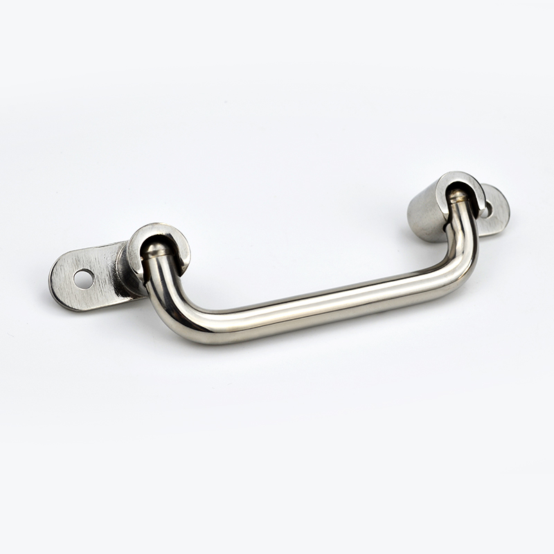 304 fällbara handtag i rostfritt stål för kraftigt utförande, externt installerat handtag för industriutrustning, boxspringhandtag 138mm 158mm