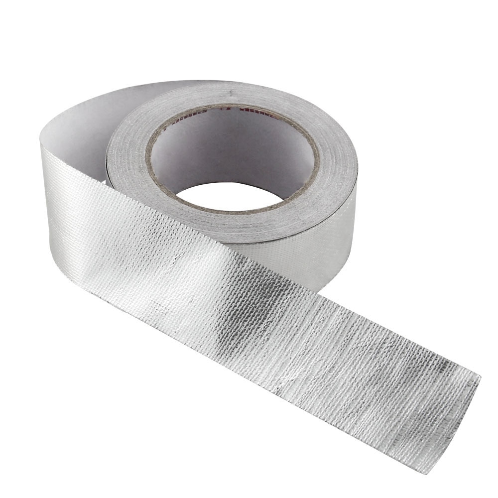 aluminiumfolie hitteschild auto zelfklevende reflecterende aluminiumfolie tape 5m * 5cm(Goud