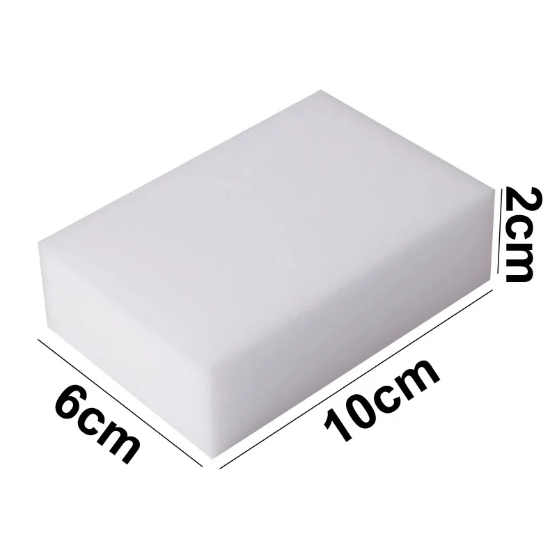 20/50/100Stck Melamin Schwamm Magie Schwamm Radiergummi Für Küche Büro Badezimmer Melamin Hause Nano Reiniger reinigung Schwamm 10x6x2cm