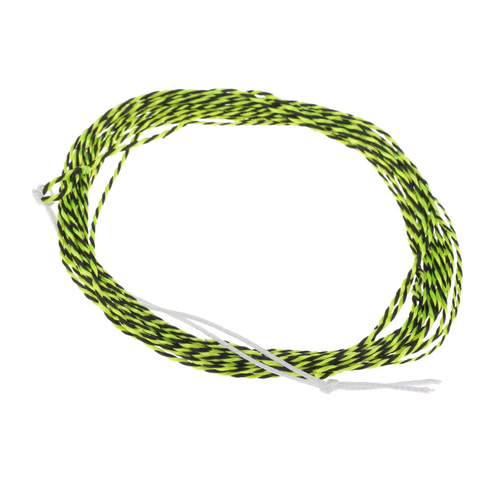 11FT Tenkara Fly Fishing Line 4 Colors Furled Leader Tenkara Line with Transition Loop: Yellow