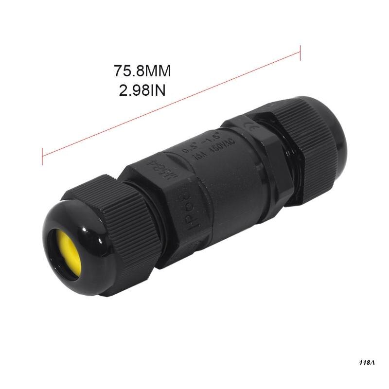 Junction Box Connector IP68 Waterproof Junction Box 4-8mm, 6-11mm, In Range (AC 450V, 24A) for Billboards, Tunnel Light