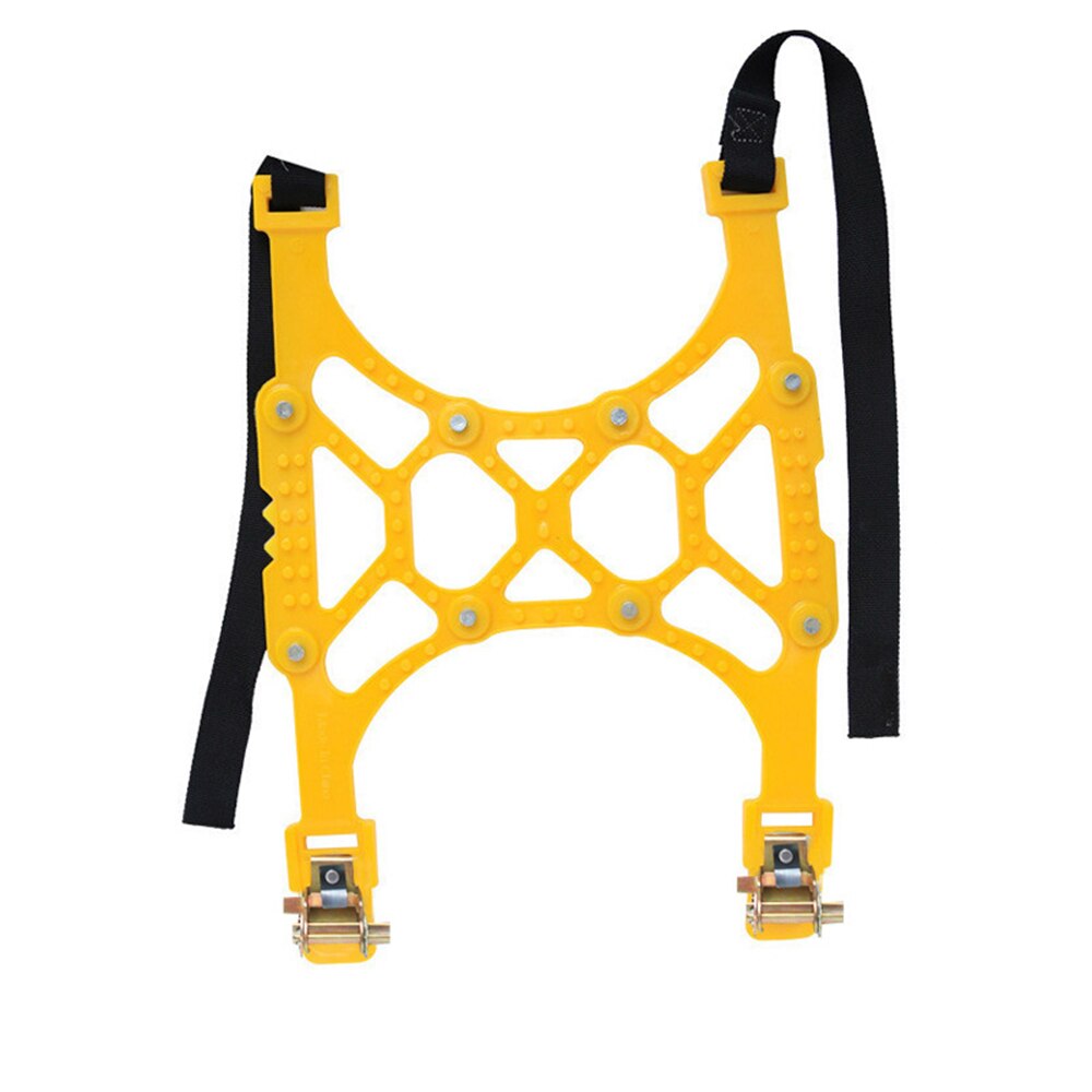 Cadenas de nieve universales de acero para camión, cadenas para ruedas de coche, cadenas de hielo para nieve de 165 ~ 275mm, cadenas para neumáticos de invierno, antideslizantes para suelo de barro: Yellow Runner