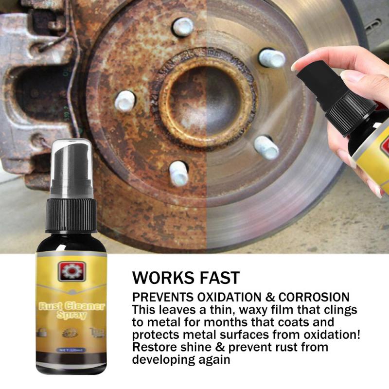 Rust Remover Spray Multi-Purpose Rust Inhibitor Car Headlight Repair Fluid Remove Refurbishment Coating Oxidation Derusting